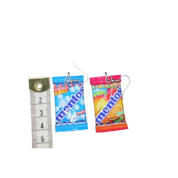 Mini Brands / Mentos candies earrings - Picture 4 of 5